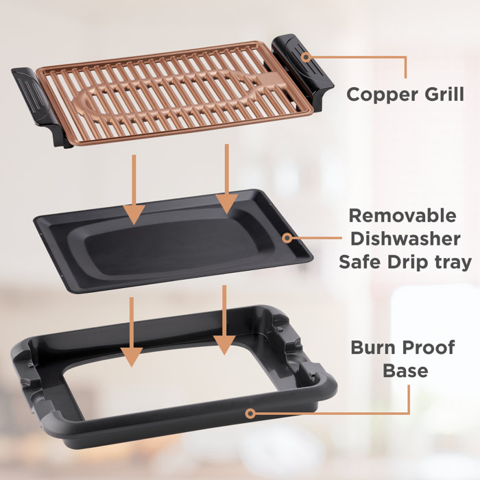 Betty Crocker Indoor Smokeless Grill & Reviews Wayfair